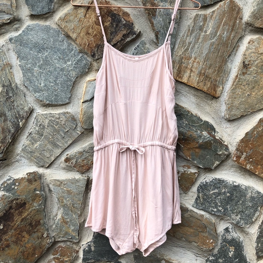 blush romper - Picture 4 of 12